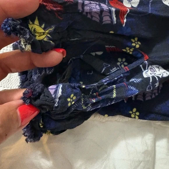 Zadig & Voltaire Theresa Tatoo Pirate Print, Viscose Blue Blouse. Relaxed fit. - Picture 16 of 16